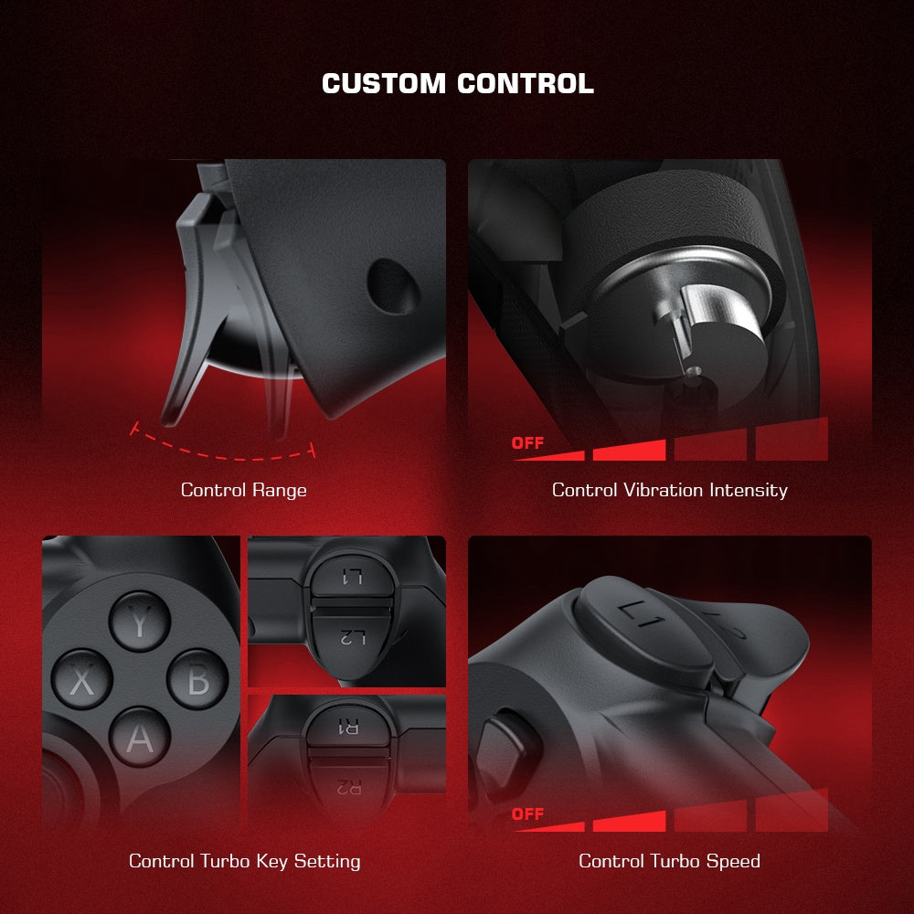 GAMESIR T3S Bluetooth Game Controller Wireless/Wired Joystick Gamepad for Nintendo Switch/TV Box/PC/Android Phone/iOS Phone GAMESIR T3S Bluetooth Game Controller Wireless/Wired Joystick Gamepad for Nintendo Switch/TV Box/PC/Android Phone/iOS Phone